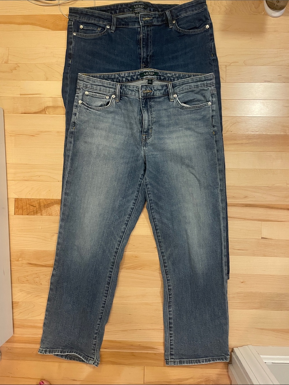 Lauren Ralph Lauren Estate Cropped Jeans Size 14 (2 pairs)